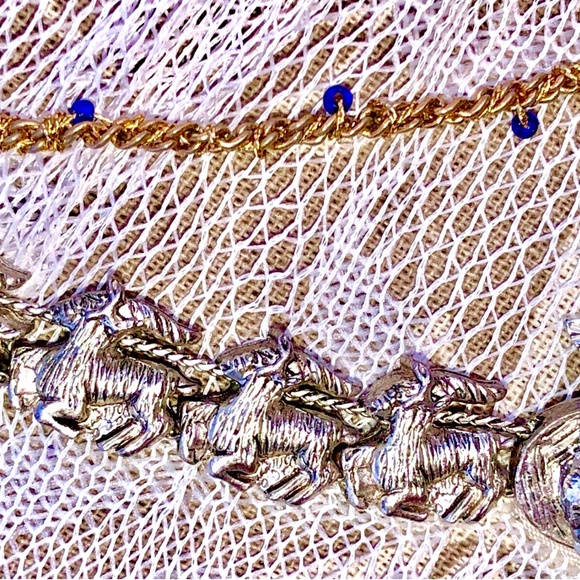 OOAK Assemblage Eclectic Vtg/New Mix Wearable Art Statement Necklace *Dragonfly - Picture 10 of 12